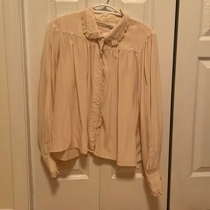 100% Silk Le Fou Wilfred Blouse